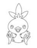  Torchic Drawing
