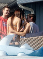 Zac & Ashley hugging and kissing in Malibu, July 2 - ashley-tisdale photo