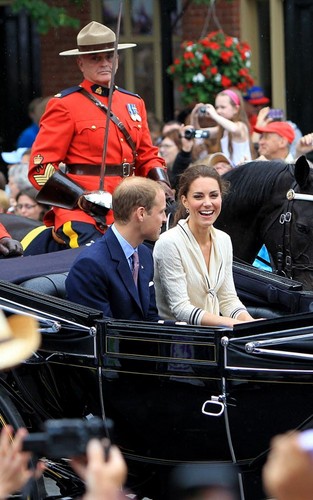  Prince William and Kate Middleton - Prince Edward Island, Canada (July 4).