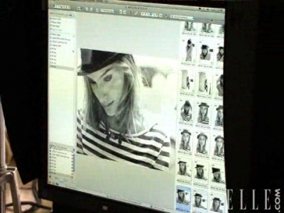 Carter Smith for Elle US (April 2008)- Behind the Scenes    