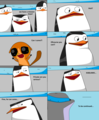 Comic: Unwanted Lemur - penguins-of-madagascar fan art
