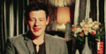 Cory's adorable unhinged jaw<3 - cory-monteith-and-chris-colfer fan art