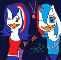 HAPPY FOURTH OF JULY FROM ME AND PU'AR!!  ^^ - fans-of-pom photo