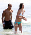 Kendall Jenner in a Bikini on the Beach in Malibu, July 4 - kendall-jenner photo