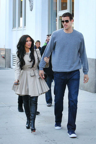  Kim Kardashian and Kris Humphries in NYC
