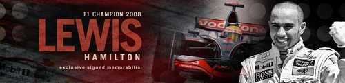 Lewis Hamilton Banner