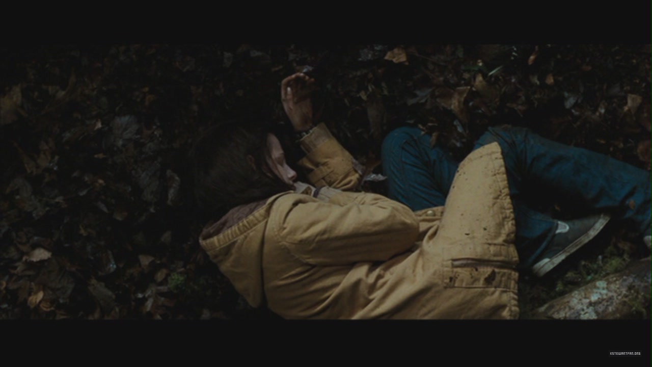 la saga Twilight Image: New Moon Deleted Scene: Waking in the Woods.