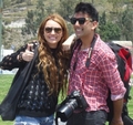 Out with Tish in Quito, Equador [28th April] - miley-cyrus photo