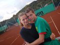 Petra Kvitova (21) and her younger boyfriend Adam Pavlasek (16) - tennis photo