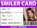 Smiler ID Card for Mileycruze - miley-cyrus photo