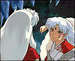 WHOAH!SESSHOUMARU IS ABOUT TO PUNCH OUT HIS BROTHER! - inuyasha icon