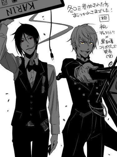 Sebastian&Shizuo (;;outfit_switch;;)