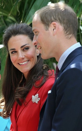  Kate Middleton and Prince William leaving Calgary (July 8).