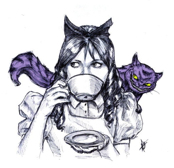 The Cheshire Cat پرستار Art: Cheshire Cat.