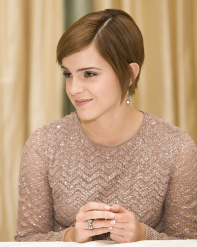 Emma Watson At Deathly Hallows 2 Press Conference Portraits
