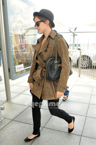  Emma Watson departs Heathrow Airport in London, Jul 8