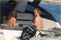 Gerard Butler: Shirtless Boat Ride in Ischia! - gerard-butler photo