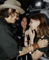 Johnny with Fans - johnny-depp photo
