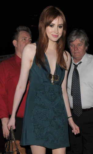  Karen @ The Great Ormond rue F1 Party At The Natural History Museum In Londres “06.07.11