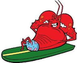  Larry lobster, udang galah
