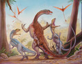 Plateosaurus vs Liliensternus