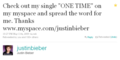 The tweet that started it all. . . . .  - justin-bieber photo