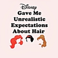 Walt Disney Fan Art - Disney Lied About Hair - walt-disney-characters fan art