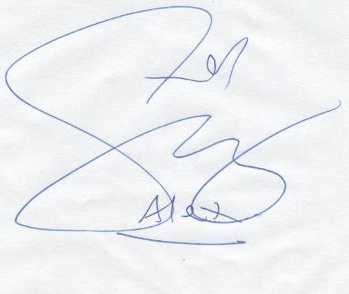  selena gomez autograph