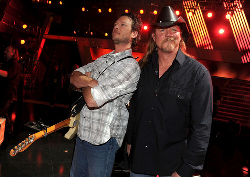 Blake Shelton - 45th Annual Academy Of Country 음악 Awards - Rehearsals