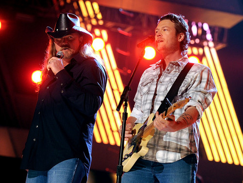 Blake Shelton - 45th Annual Academy Of Country Music Awards - Rehearsals