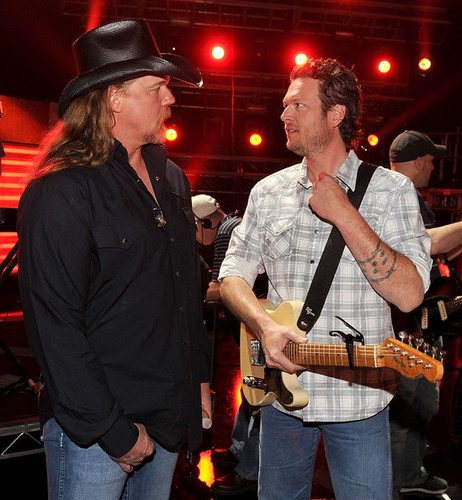 Blake Shelton - 45th Annual Academy Of Country संगीत Awards - Rehearsals