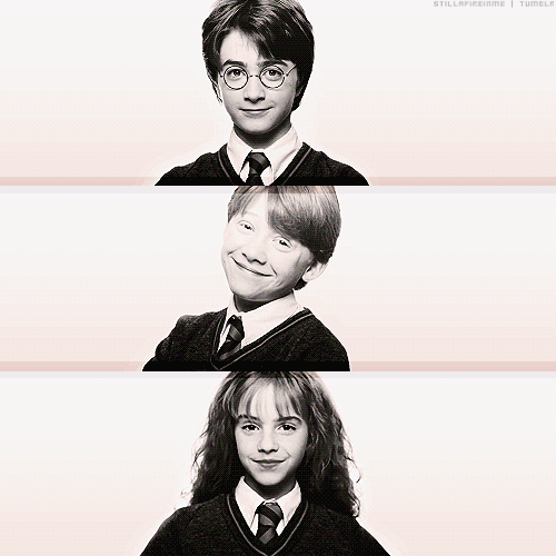  Daniel, Rupert and Emma. Now and then.