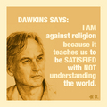 Dawkins Says.... - atheism photo
