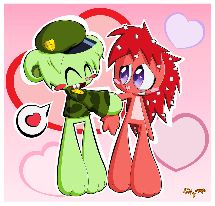 Fan Art of Flippy and Flaky for fans of HannahStickles8. 