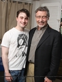 HP Cast ,Backstage at How to Succeed in Business Without Really Trying  - daniel-radcliffe photo