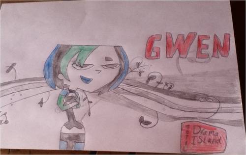 My drawing of gwen
