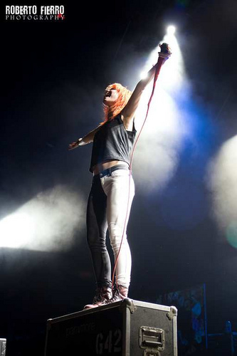 Paramore @ Palacio Vistalegre, Madrid. 11/07/2011