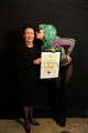 Receiving a citizenship certificate in Sydney, Australia  - lady-gaga photo