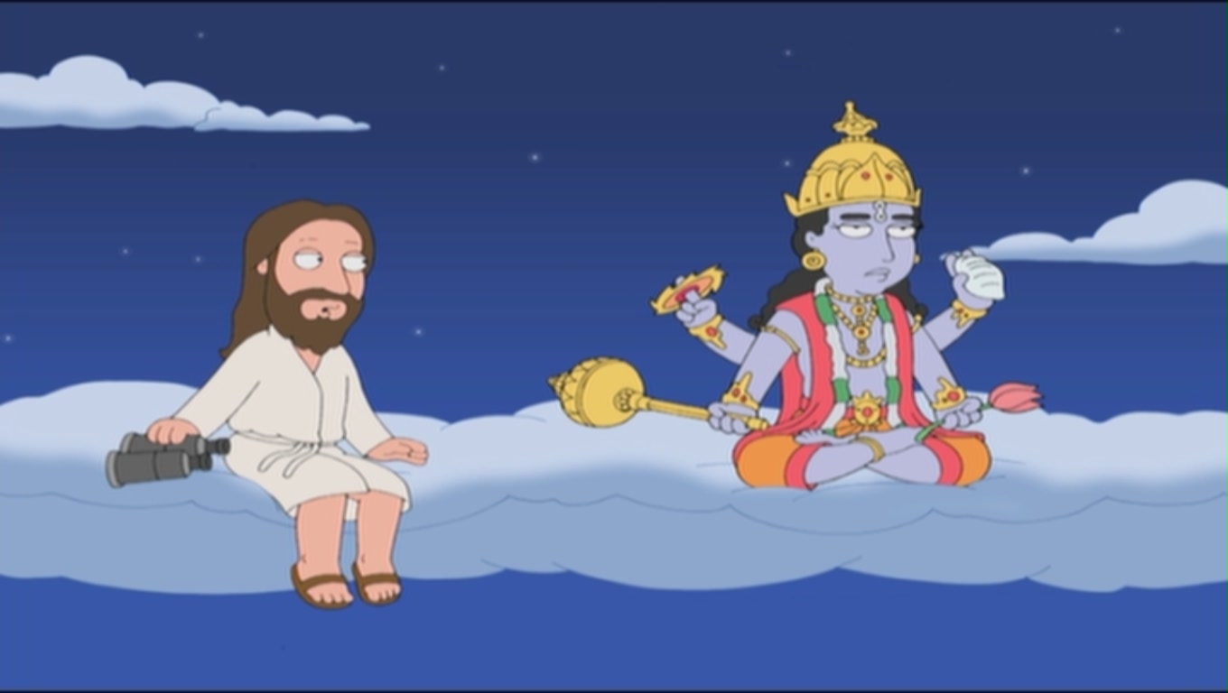 Seth MacFarlane's Cavalcade of Cartoon Comedy ~ 'Jesus & Vishnu On  Christmas Eve' - Seth MacFarlane Image (23667754) - Fanpop - Page 10