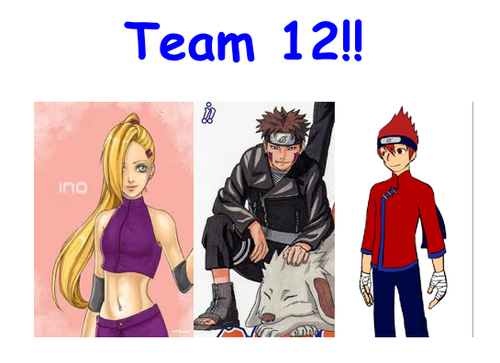  Team 12!!! *fan made*