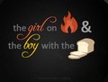 The Girl on fire and the boy with the bread<3 - the-hunger-games fan art