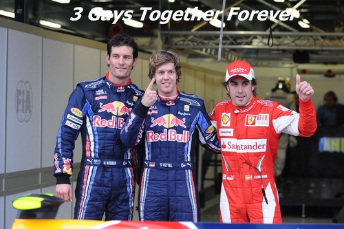 Vettle, Alonso And Webber