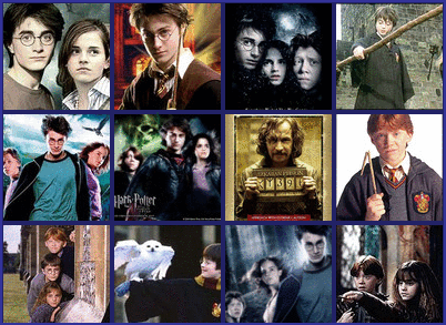  harry potter collage