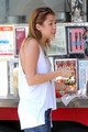 13. JULY - AT A TRENDY FOOD TRUCK IN CULVER CITY WITH TISH  - miley-cyrus photo