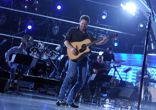  Blake Shelton - 46th Annual Academy Of Country 音乐 Awards - Rehearsals