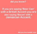British and Jamaican Accents - random photo