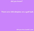 Golf Ball Dimples - random photo
