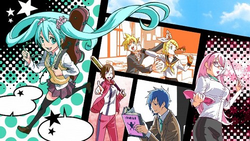 If VOCALOIDS are an anime (LOL)