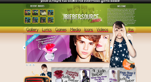 Jbiebersource.com NEW LAYOUT
