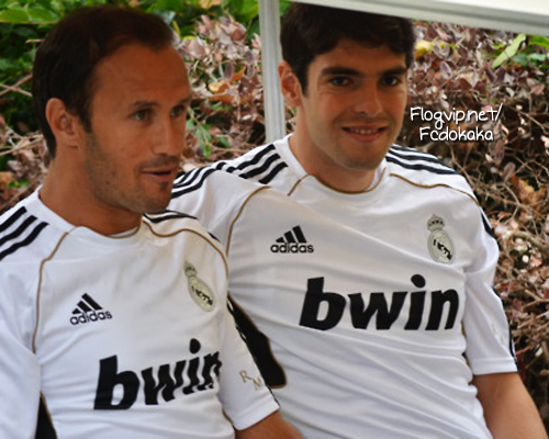 Kaka And Real Madrid Players In UCLA